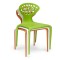 Modern design plastic indoor and outdoor chair use for dining room