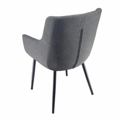 Armrest Dining fabric leisure chair