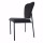 Dining room furniture metal seat frame fabric chair