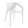 Minimal Comfortable Plastic Backrest Dining Chair