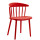 New Design Nordic Wind Back Plastic Living Room Chairs