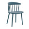 New Design Nordic Wind Back Plastic Living Room Chairs