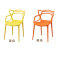 Modern Simple Cat Surface Plastic Dining Chair
