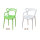 Modern Simple Cat Surface Plastic Dining Chair