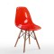 Hot selling high quality transparent plastic dining chair