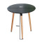 Leisure modern wood round table combination tea table