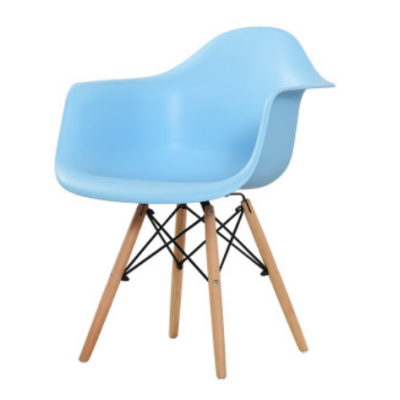 wood legs for lotus shaped plastic seats garden chairs