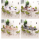 Solid wooden living room tables in modern style