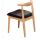 Luxury wooden dining chair