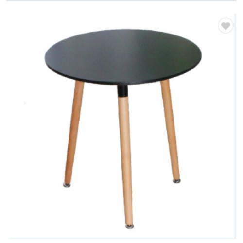 Wooden Leisure Round Dining Table Assembly Coffee Table