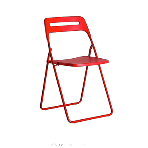 Hot selling metal backrest chair folding training chair