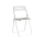 Hot selling metal backrest chair folding training chair