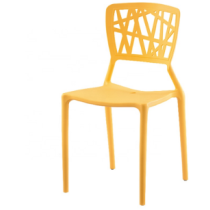 Chair with hollow outdoor stackable chair leisure dining chair