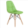 Leisure plastic Garden Chair With Solid Wood Legs Modern Chair