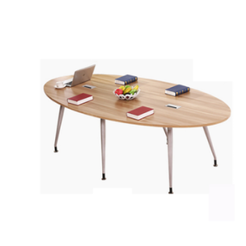 Aluminium alloy leg meeting table wooden small meeting table