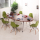 Aluminium alloy leg meeting table wooden small meeting table