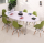 Aluminium alloy leg meeting table wooden small meeting table