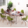Aluminium alloy leg meeting table wooden small meeting table
