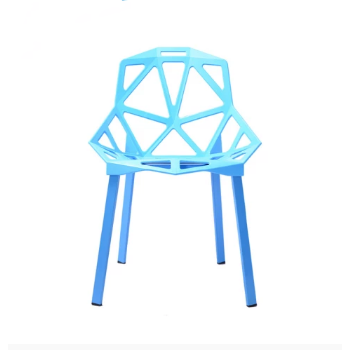 Modern Livingroom PP Chair Furniture Colorful Plastic Dining Chair