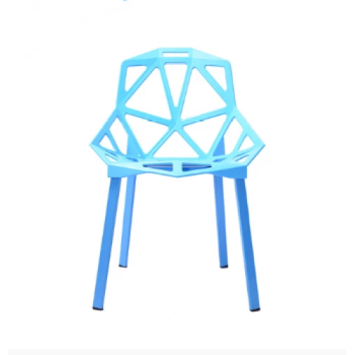 Modern Livingroom PP Chair Furniture Colorful Plastic Dining Chair