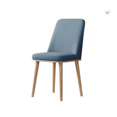 New Design Fabric Chair Living Room Chairs Wood Legs