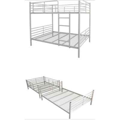 High Quality Bedroom Double Furniture Bed Design Iron Frame Bed