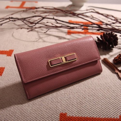 New Cowhide Lady's Purse with Long Zipper Wallet and Korean Version of Fashionable Cowhide Handbag