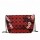 Wholesale Woman Style Cream PU Leather Geometric Shoulder Chain Bag Handbag