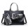 Woman Pure Color Handbags with Embossing