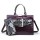 Woman Pure Color Handbags with Embossing