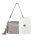Replaceable Shoulder Straps Style Tassel Bucket Bag
