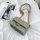 Snap-fastener Chain Decoration Women Rectangular Shoulder Bag