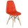 Pu leather wooden legs dining room chair