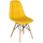 Pu leather wooden legs dining room chair