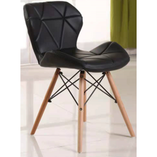 leisure Pu leather Dining chair
