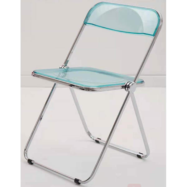 hot sales transparent wedding use plastic folding chair