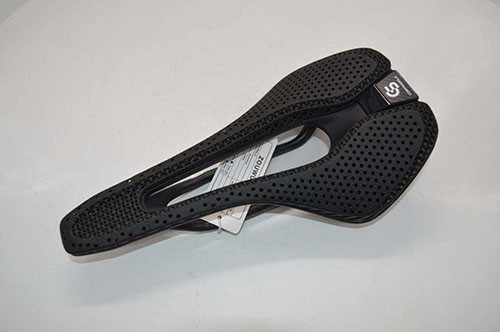 3D printed carbon fiber honeycomb saddle for road mountain bikes