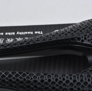 Breathable Mountain Road Bike Seat Cushion Hollow Bicycle Saddle 3D Printed Saddle