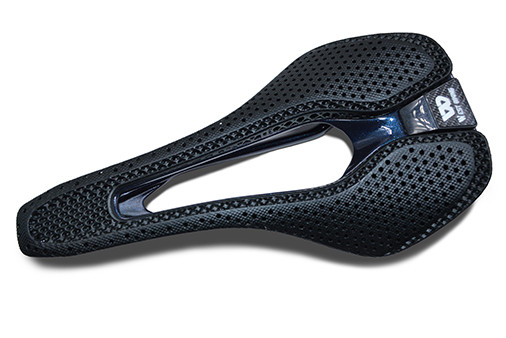 The 3D printed saddle has good elasticity and natural breathability