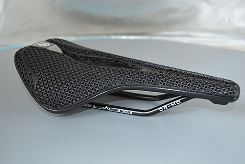 3D printed bicycle saddle with 3-layer structure can greatly improve comfort