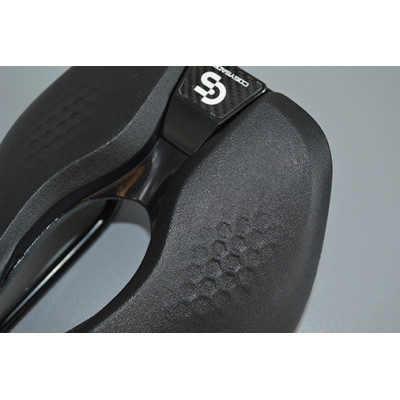 Short nose bicycle saddle  self skinning saddle