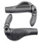 Bike Grips Integrated Bar End PP Inner Tube TPE Soft Rubber Anti-Slip Hand Rest MTB Flat Bar Road City Folding Bike Grip  Bicycle Grip
