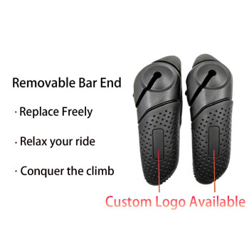 Bike Grips Integrated Bar End PP Inner Tube TPE Soft Rubber Anti-Slip Hand Rest MTB Flat Bar Road City Folding Bike Grip  Bicycle Grip