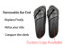 Bike Grips Integrated Bar End PP Inner Tube TPE Soft Rubber Anti-Slip Hand Rest MTB Flat Bar Road City Folding Bike Grip Bicycle Grip