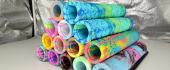 Bulk shipment of handle grips in all colors