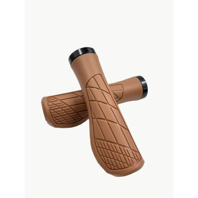OEM/ODM Ergonomics Bicycle Grips Widen Mountain Bike Handlebar Grip Integrated Waterproof Grips Anti-slip MTB Bike Part