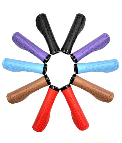 OEM/ODM Ergonomics Bicycle Grips Widen Mountain Bike Handlebar Grip Integrated Waterproof Grips Anti-slip MTB Bike Part