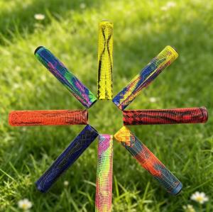 Factory Supplier Support Custom Bicycle Parts Handlebar Grips with Packing Box Multi-Colored Handlebar Grips Used for MTB/BMX