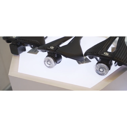 Characteristics of 3D printed carbon saddle for bicycles