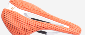 3D printing bicycle saddle feature